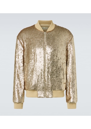 Dries Van Noten Sequined bomber jacket