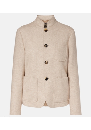 Loro Piana Spagna Mini cashmere-blend jacket