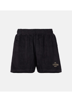 The Upside Saddle Up Ziggy logo terry shorts