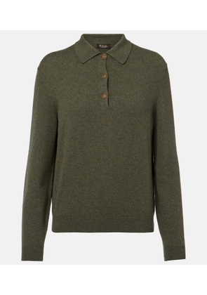 Loro Piana Classic cashmere polo sweater