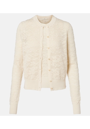 Chloe Set of cotton and silk tank top and cardigan