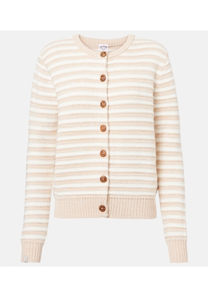The Upside Isabeli striped cotton cardigan
