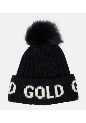 Goldbergh Hodd logo ribbed-knit beanie