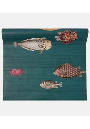Fornasetti x Cole & Son Acquario printed wallpaper