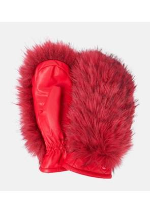 Goldbergh Hill leather ski mittens