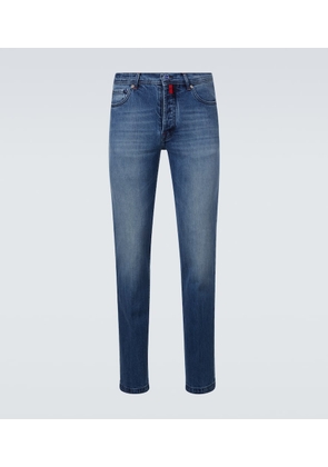 Kiton Mid-rise skinny jeans