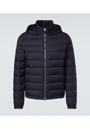 Zegna Technical twill down jacket