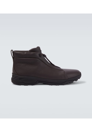 Zegna Triple Stitch Vetta leather sneakers