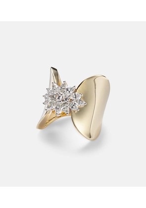 Yeprem Golden Strada 18kt gold ring with diamonds