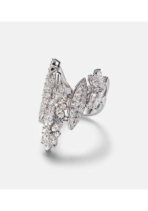 Yeprem 18kt white gold ring with diamonds