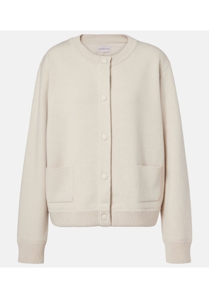 Moncler Down-paneled wool-blend cardigan