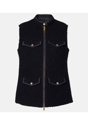 Moncler Virgin wool boucle vest
