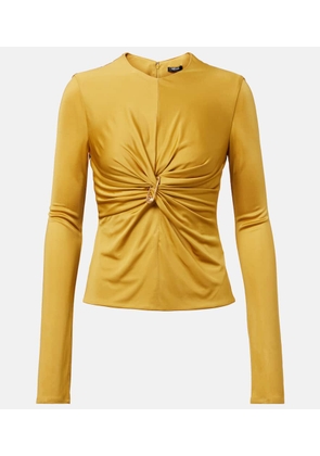 Versace Safety Pin jersey top