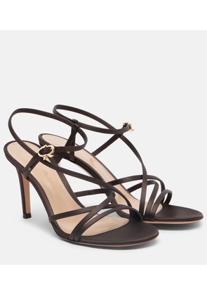 Gianvito Rossi Satin sandals
