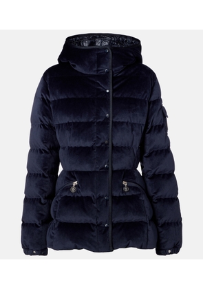 Moncler Barante velour twill down jacket