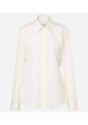 Tod's Belted cotton poplin shirt
