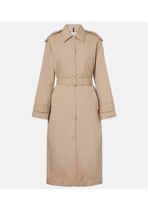Moncler Yevre down trench coat