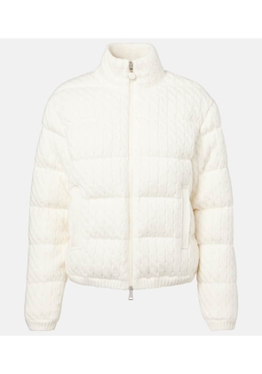 Moncler Cotton-blend down jacket