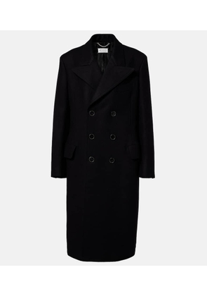 Maison Margiela Double-breasted virgin wool coat