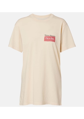 Maison Margiela Printed cotton jersey T-shirt