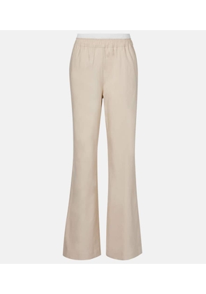 Simkhai Bristol linen-blend wide-leg pants