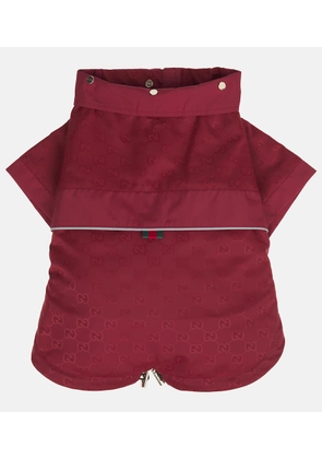 Gucci GG pet rain coat