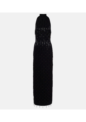 Galvan Embellished maxi dress