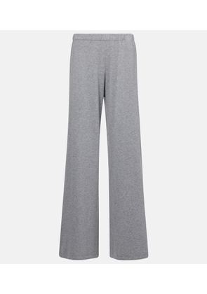 Lisa Yang Aina cotton and cashmere wide-leg pants