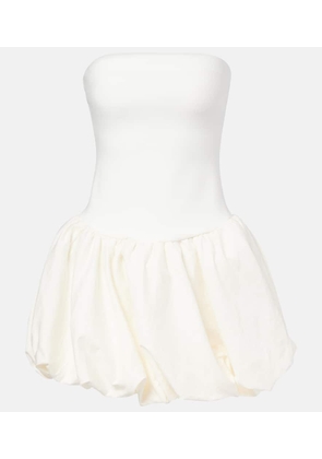 Simkhai Pollie linen and rayon-blend minidress