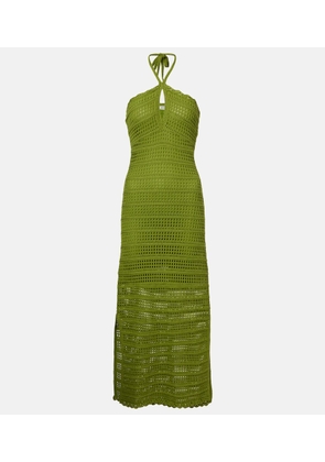Simkhai Koah cotton-blend midi dress