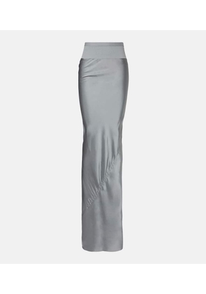 Rick Owens Coda satin maxi skirt