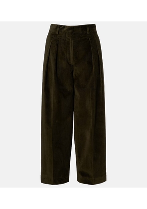 Altuzarra Dash cotton corduroy barrel-leg pants