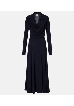 Tove Eadan draped jersey midi dress