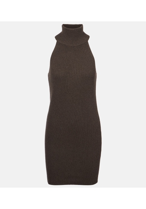 Lisa Yang Lisa cashmere turtleneck minidress