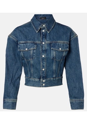 Wardrobe.NYC Cropped denim jacket