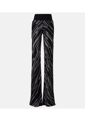 Rick Owens Bias cady crepe wide-leg pants