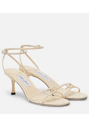 Jimmy Choo 1998 Leo 65 leather sandals