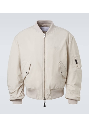 Givenchy Givenchy Stamp cotton-blend bomber jacket