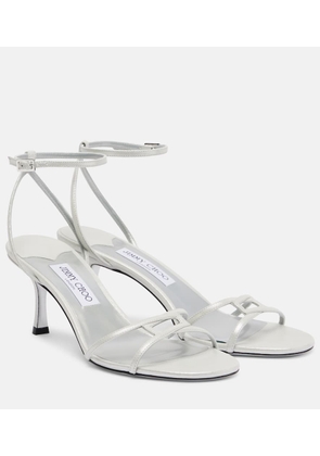 Jimmy Choo Leo 65 leather sandals