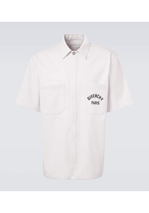 Givenchy Givenchy Paris cotton bowling shirt