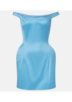 Magda Butrym Off-shoulder cotton minidress