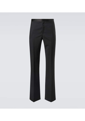 Givenchy Wool and mohair tuxedo pants