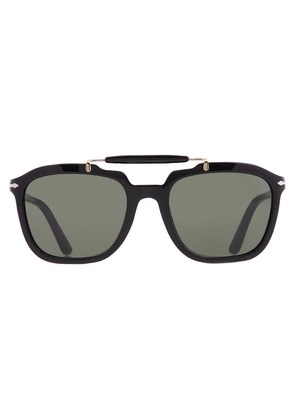 Persol Green Navigator Unisex Sunglasses PO0203S 95/31 55