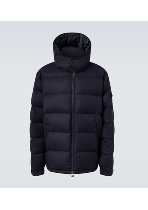 Moncler Montgenevre wool flannel down jacket