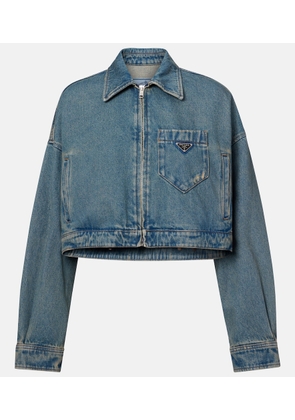 Prada Cropped denim jacket