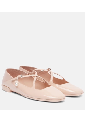 Jimmy Choo Eleri patent leather ballet flats