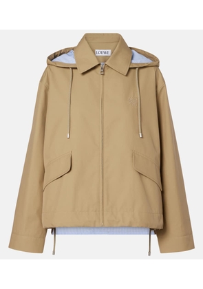 Loewe Anagram cotton gabardine jacket