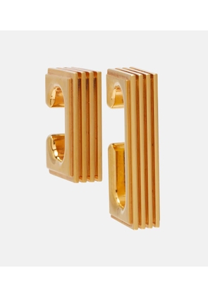 Khaite Empire 18kt gold-plated ear cuffs