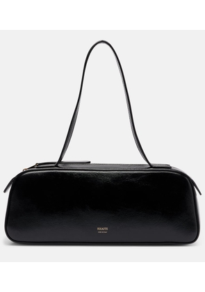 Khaite Simona patent leather shoulder bag