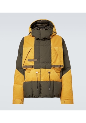 Sacai Colorblock down jacket